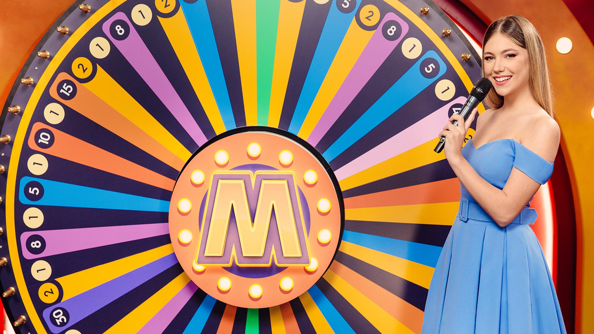 Mega Wheel - Pragmatic Play Live game image