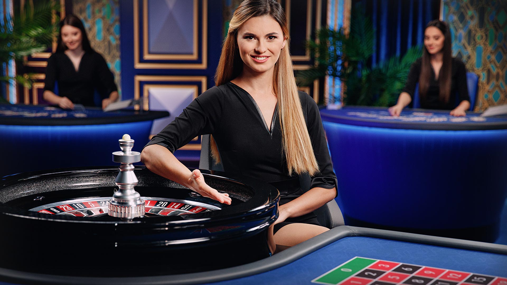 Roulette 1 - Azure - Pragmatic Play Live game image