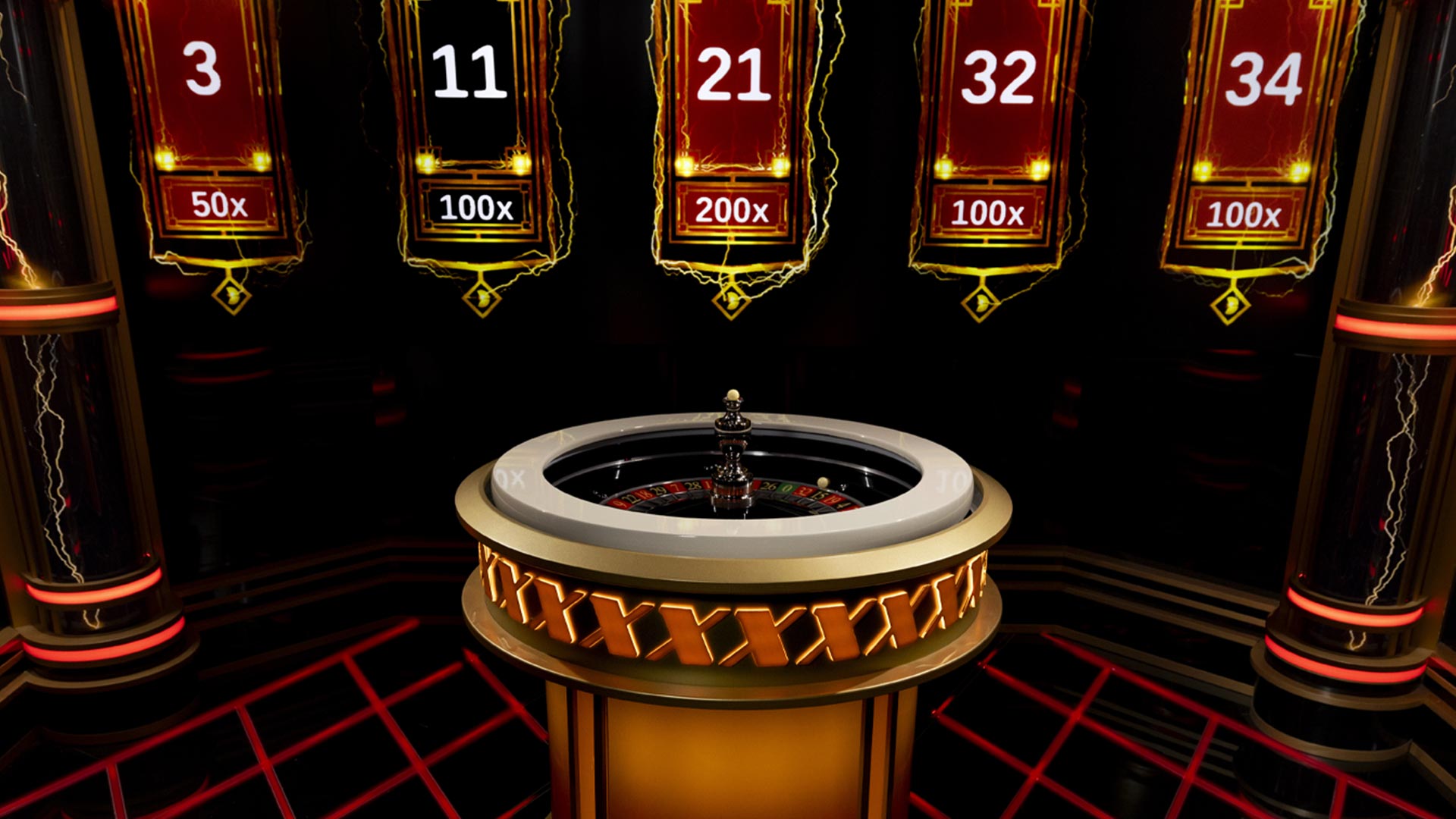 XXXTreme Lightning Roulette - Evolution game image
