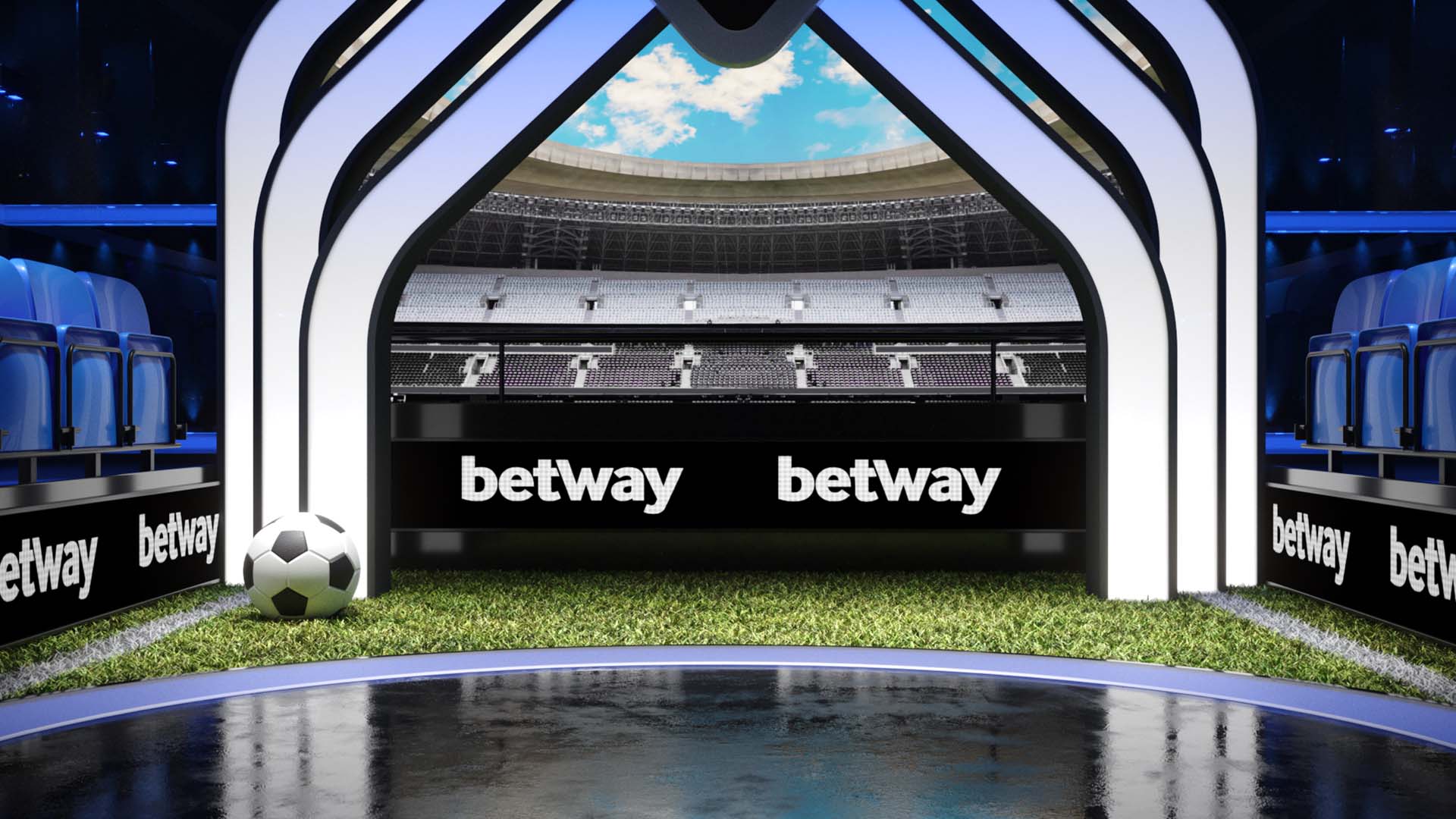 Betway Football Roulette - On Air Entertainment game image