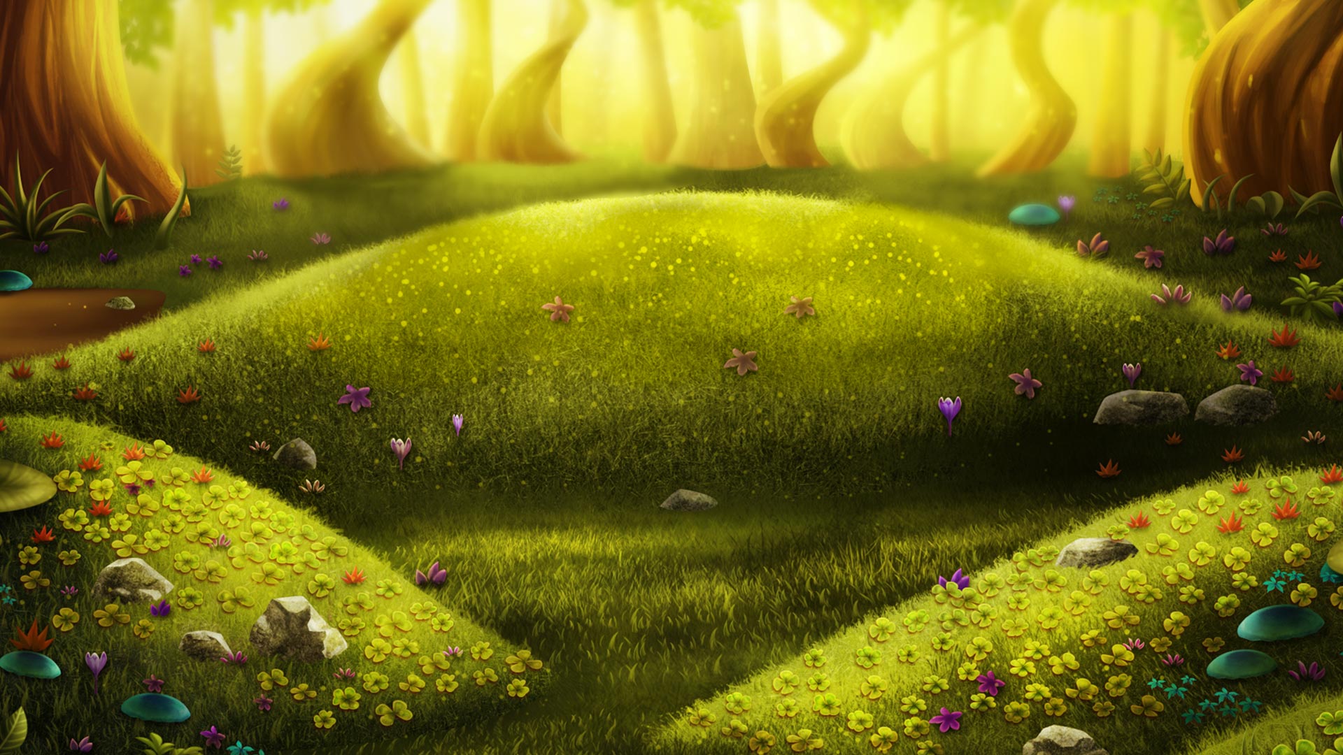 3 Lucky Rainbows. game image