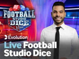 Football Studio Dice - Evolution