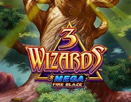 Mega Fire Blaze 3 Wizards - Playtech