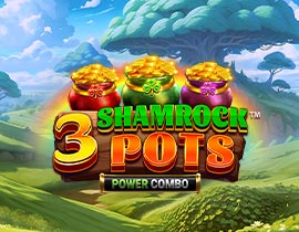 3 Shamrock Pots: POWER COMBO. - Games Global