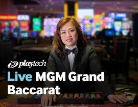 Baccarat Live from MGM Grand - Playtech Live