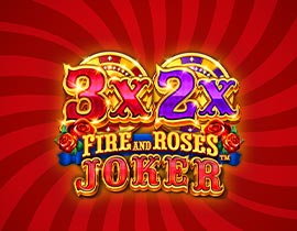 3x 2x Fire and Roses Joker. - Games Global