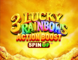 3 Lucky Rainbows Action Boost SpinUP. - Games Global