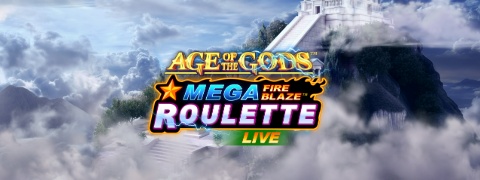Mega Fire Blaze Age of the Gods Roulette Live No JP - Playtech