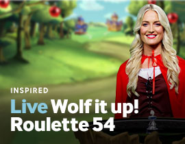 Wolf It Up! Roulette 54 - Inspired