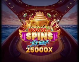 House of Spins Lux Wave. - Games Global